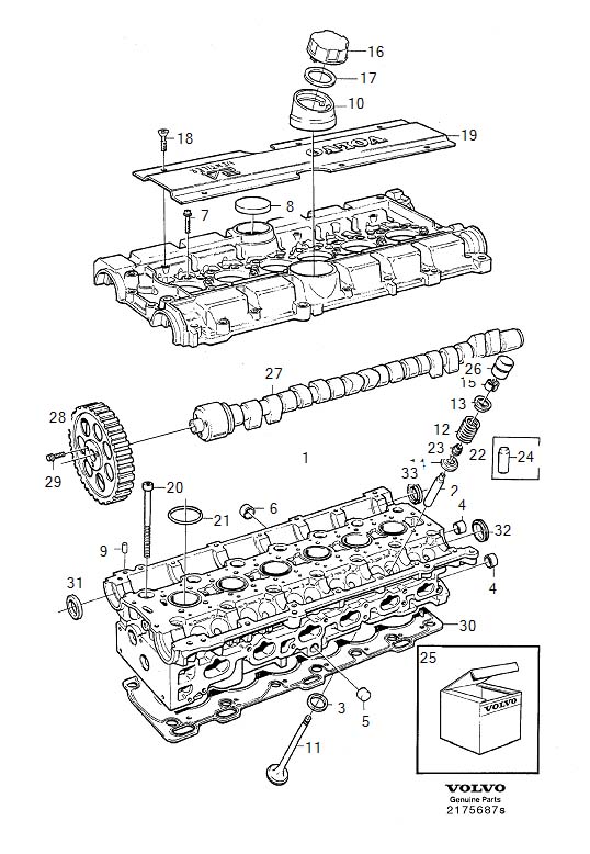 1997 Volvo 960 Engine Expansion Plug. CAP PLUG - 946779 | Volvo Cars